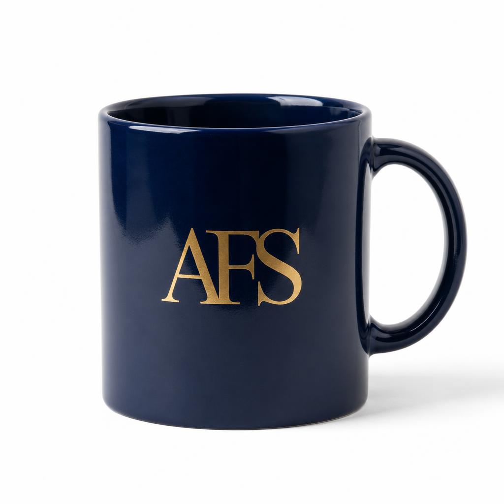 Navy AFS ceramic mug